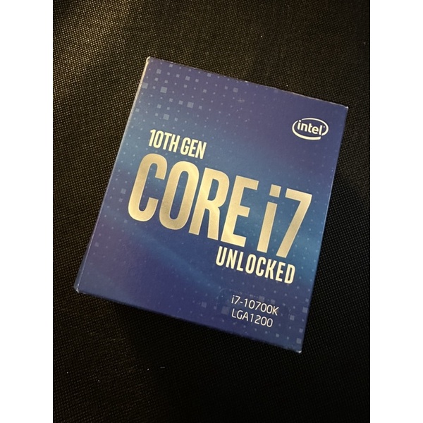 二手 i7-10700k cpu