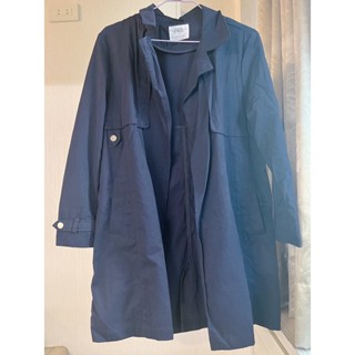 [二手］ZARA 女童152 風衣外套附綁帶
