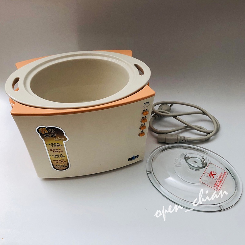 聲寶SAMPO 養生陶瓷燉鍋 2.0L (TQ-L6201CL )