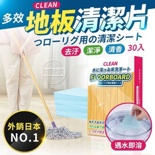 外銷日本No.1多效地板清潔片（30片）