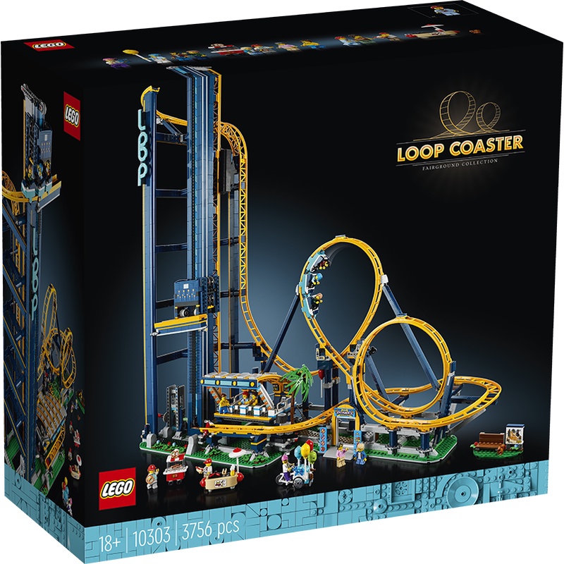 LEGO 10303 環狀雲霄飛車《熊樂家 高雄樂高專賣》Loop Coaster Icons