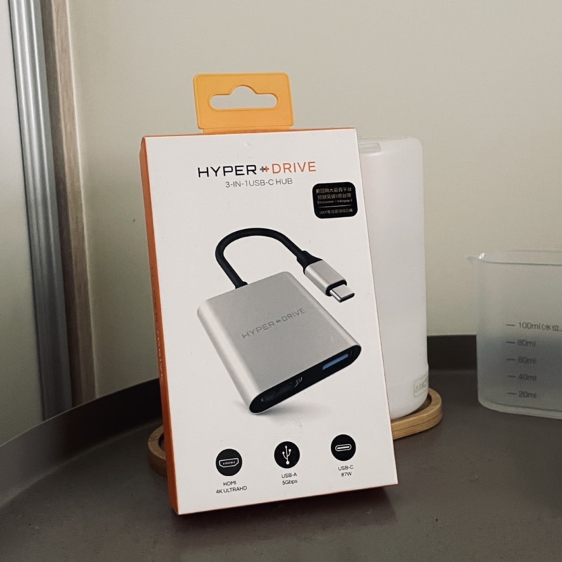 hyperdrive 3-in-1 usb-c hub 轉接器