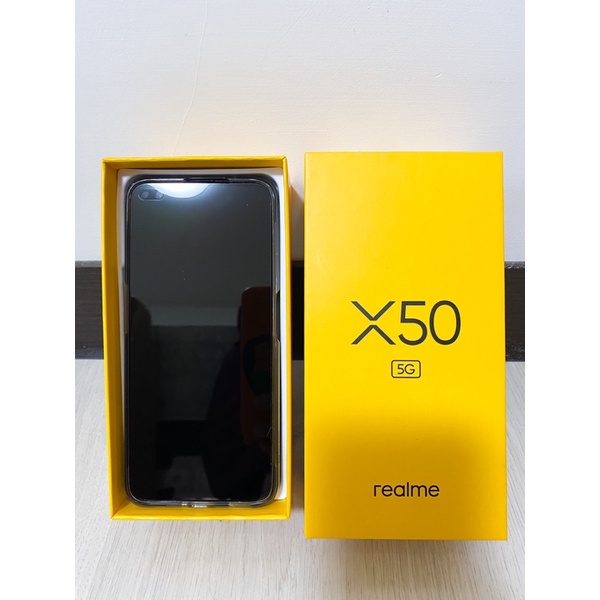 【現貨】【全新】手機 雙孔螢幕設計 realme X50 (6GB/128GB)