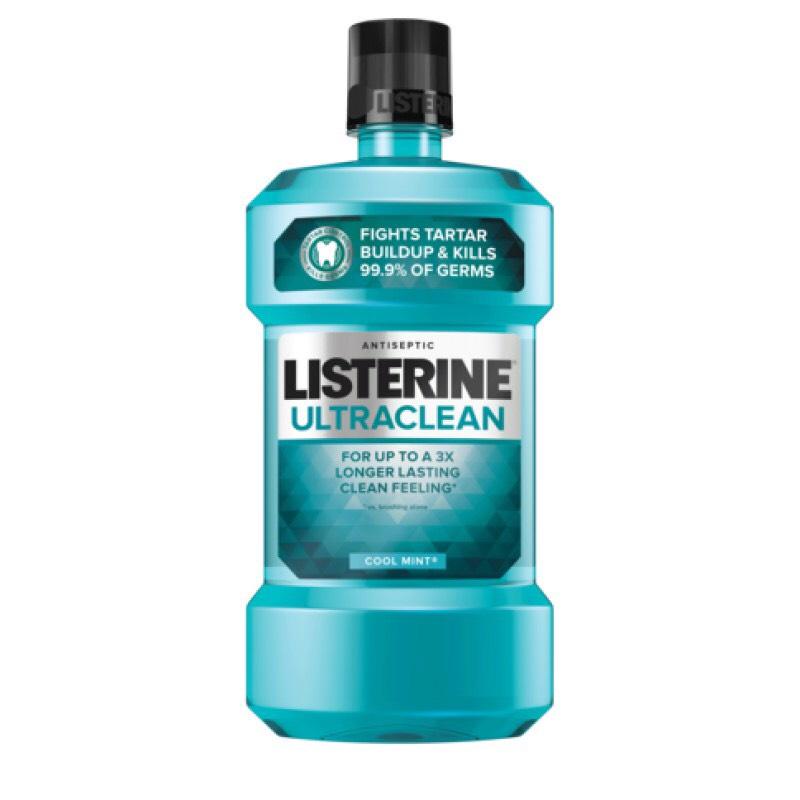 (1500ML) Listerine ULTRACLEAN 清涼薄荷美國漱口水