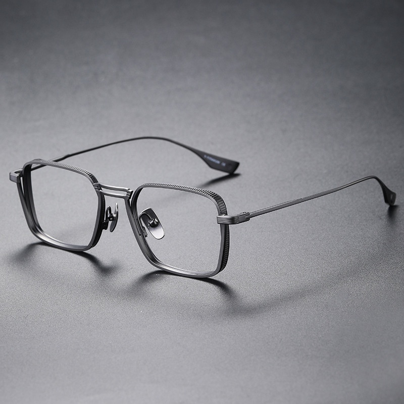 ₪﹍✹☫۞▫手工近視純鈦眼鏡框dita125同款大臉復古全框多邊形高度數眼鏡架