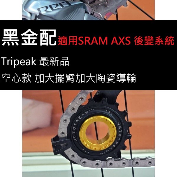 特賣 最新款 SRAM AXS 用 Tripeak OSPW系列 12/16T 空心款加大擺臂 加大導輪