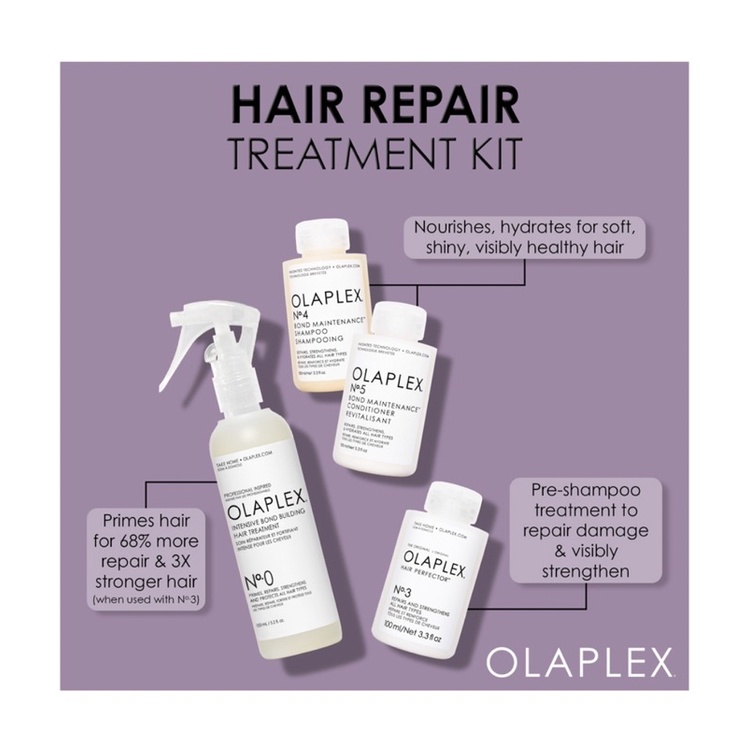 OLAPLEX Hair Repair Treatment Kit No.0 No.3 No.4 No.5