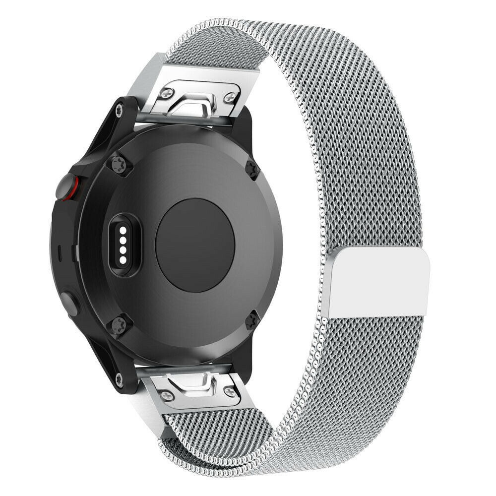 Garmin Forerunner 935 945 955 965 Tactix 錶帶 26mm 22mm 磁吸 不鏽鋼