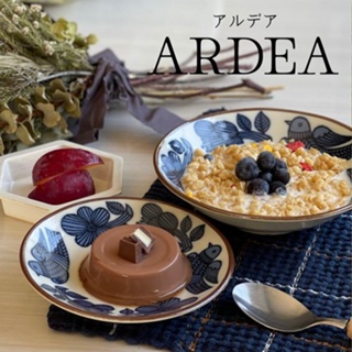 現貨 日本製 ARDEA 復古花鳥餐盤 餐碗 蛋糕盤 甜點盤 點心盤 沙拉盤 碗盤 餐具 日本餐具 富士通販
