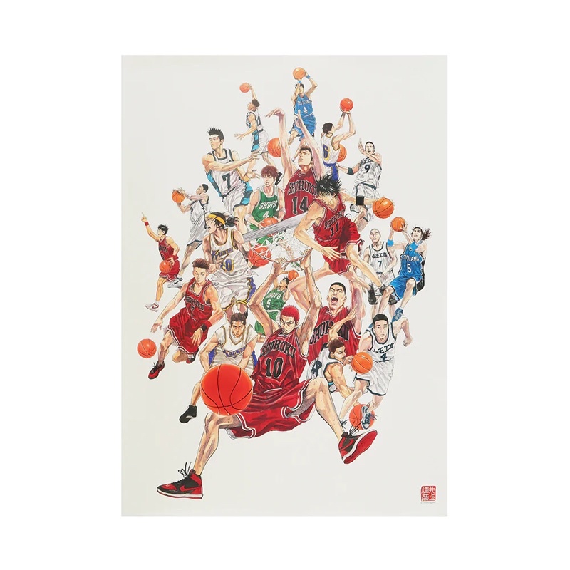 全新正版日本🇯🇵Slam dunk灌籃高手海報