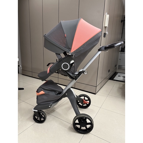 Stokke v5 嬰兒推車 雙向推車 可平躺 非常好推 stokke xplory 兒童推車