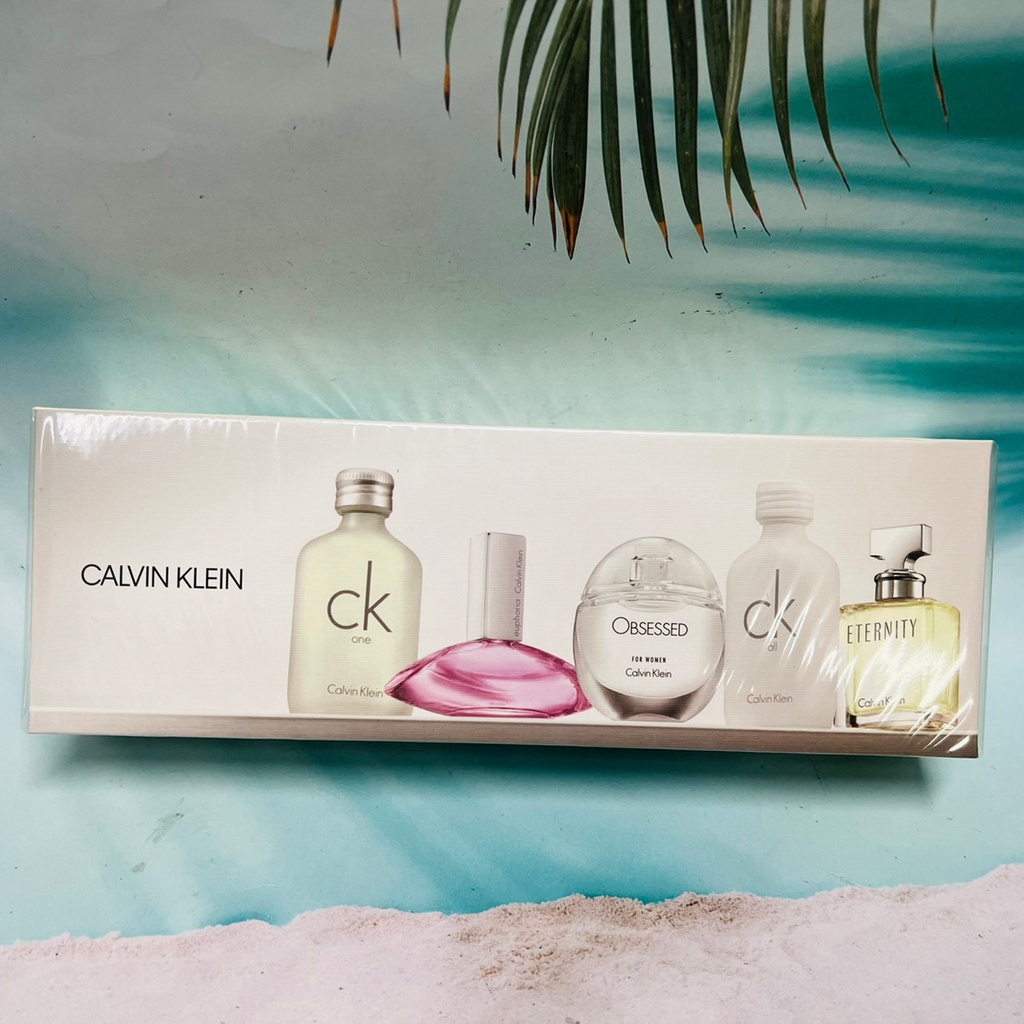 Calvin Klein CK 女性小香水5入禮盒組（CK one+誘惑+CK ALL+迷上了+永恆）