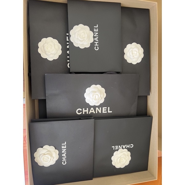 Chanel紙袋山茶花