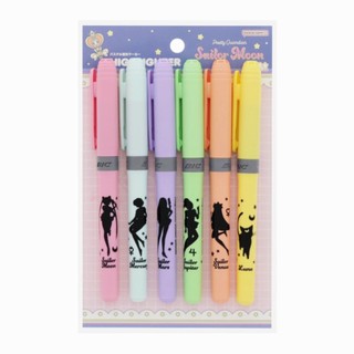【莫莫日貨】日本進口 Sunstar 美少女戰士 x Bic 比克 30週年聯名限定款 螢光筆組 S4542150