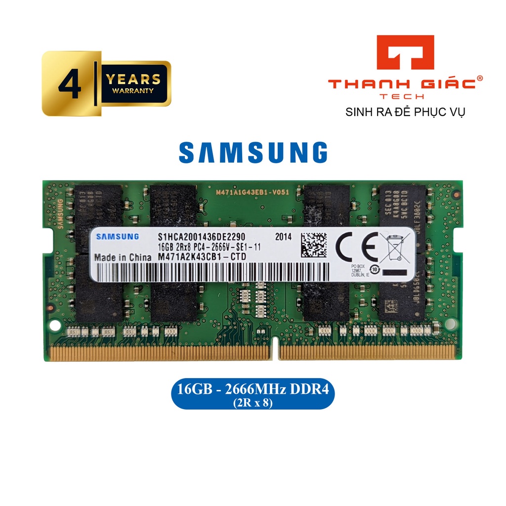 筆記本電腦 RAM DDR4 三星,Sk hynix,Micron 16GB bus 2666 進口正品 -