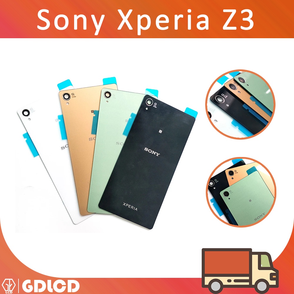 適用於索尼 Xperia Z3 背面電池蓋門更換備件盒適用於 L55T D6603 D6643 D6653 D6633