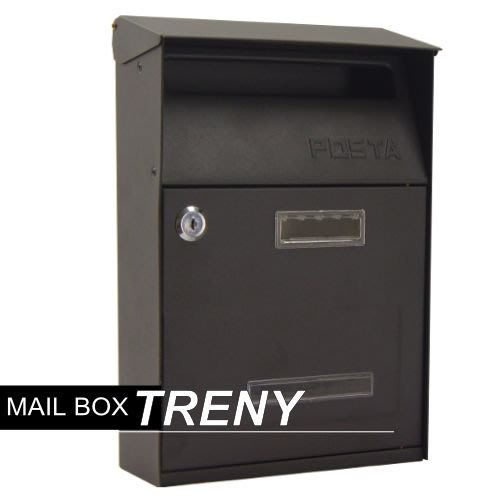 TRENY- 7558 美式經典信箱 郵差箱 信件箱 意見箱