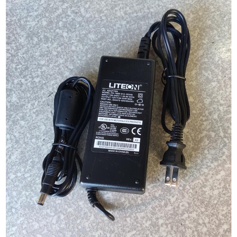 【冠丞3C】光寶 LiteON 12V 5A 60W 5.5*2.1mm 變壓器 GC-0242-5A