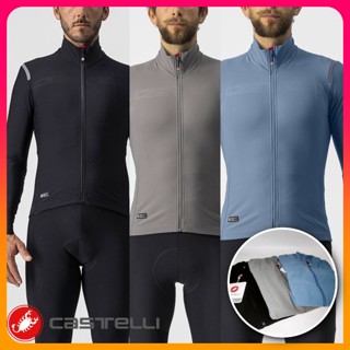 騎樂●公司貨●Castelli Tutto Nano RoS 保暖長車衣/自行車刷毛防寒車衣/春秋冬自行車人身部品/蠍子