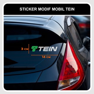 切割貼紙 TEIN 汽車貼紙改裝輪胎貼花 LOGO 賽車貼紙