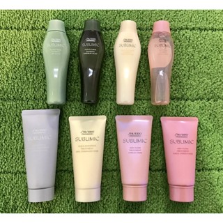 【好咖小鋪】資生堂 SHISEIDO 旅行組 試用包 極光綻色 盈潤新生 優源舒活 輕縈柔波 活耀未來 洗髮露 護髮乳