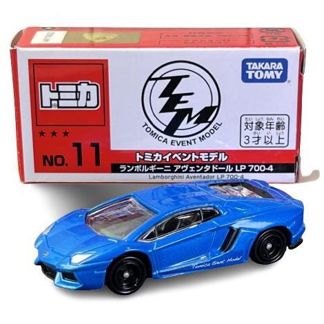 【口口口玩具】現貨 TOMICA 多美小汽車 No.11 Lamborghini LP700-4會場限定 藍寶堅尼