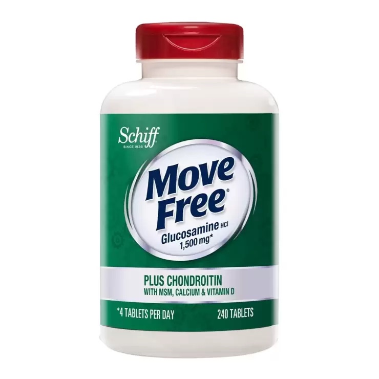 Move Free益節!葡萄糖胺+軟骨素+MSM+維生素D+鈣錠 240錠