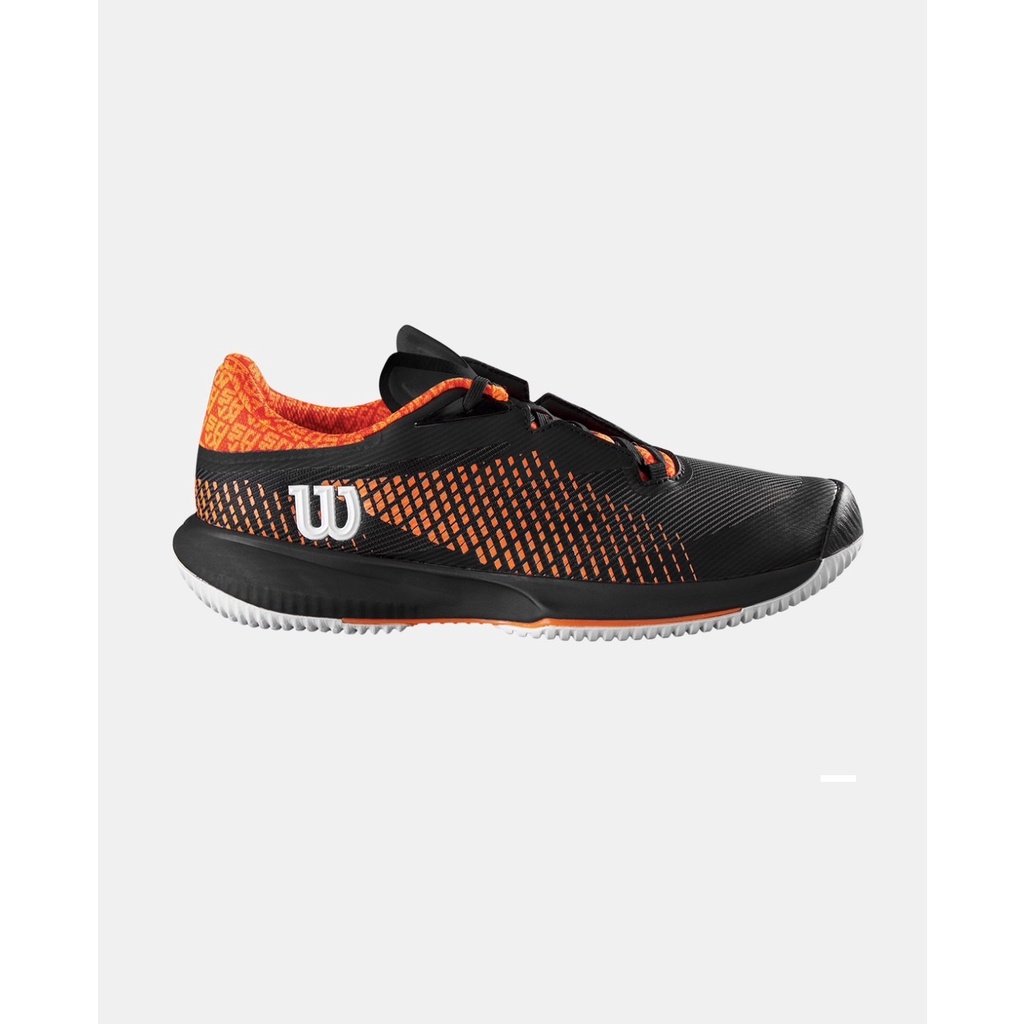 【曼森體育】Wilson Kaos Swift 1.5 Clay 超輕量 網球鞋 黑橘款 頂級