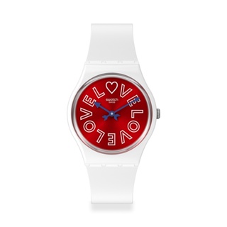 【SWATCH】Gent 原創 手錶 PUREST LOVE 就是愛 (34mm) 瑞士錶 男錶 女錶 SO28W109