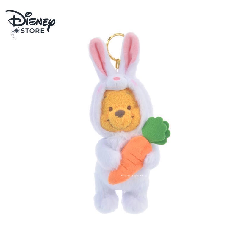 迪士尼【SAS 日本限定】DisneyStore限定 小熊維尼 Eto Pooh 兔年干支 鑰匙圈吊飾玩偶娃娃