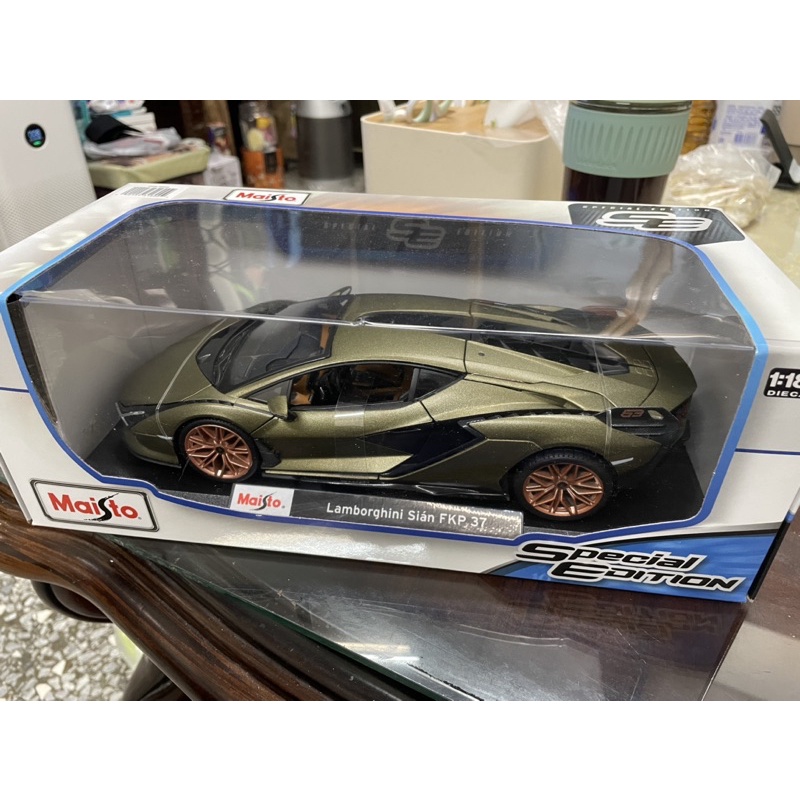 【全新現貨】Maisto 1/18 模型車 Lamborghini Sian FKP37