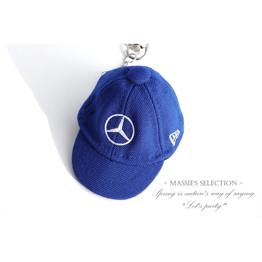 麥克藍 / New Era 賓士帽子造型鑰匙圈 Mercedes Benz 賓士 棒球帽 鑰匙圈 LX