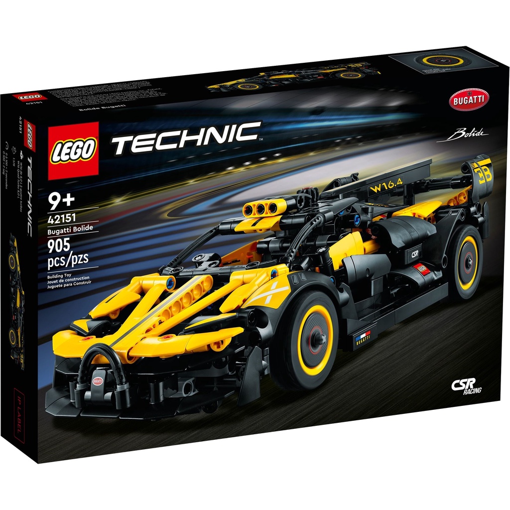 [大王機器人] 樂高 LEGO 42151 科技系列 Technic-Bugatti Bolide