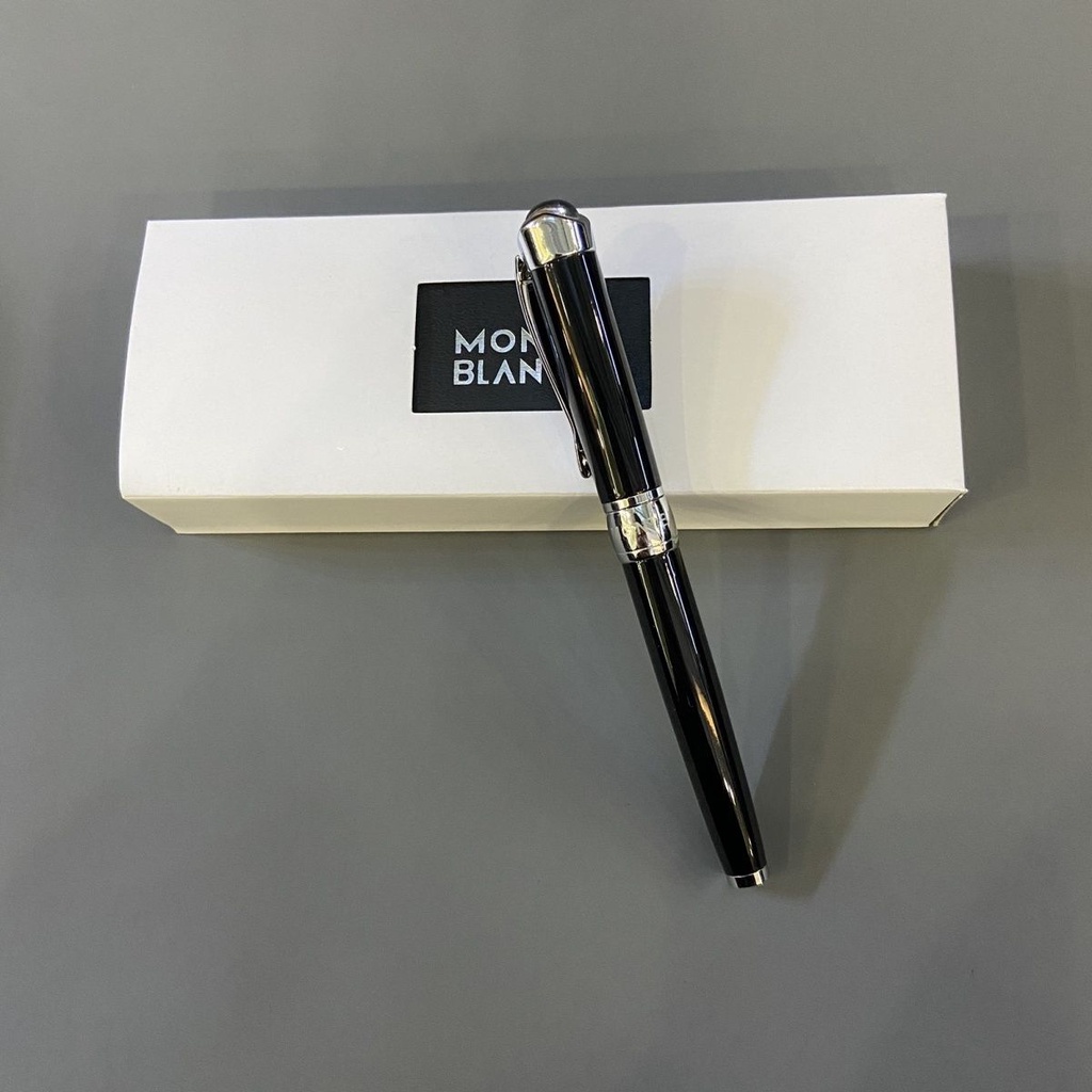 [贈禮盒] MONT 萬寶龍原子筆 金屬寶珠筆 樹脂中性筆 商務簽名筆 練字德國速乾簽字筆