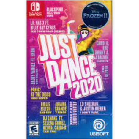 《二手》《NS Switch 實體片》台灣公司貨 Nintendo Just Dance 2020 舞力全開《中文版》