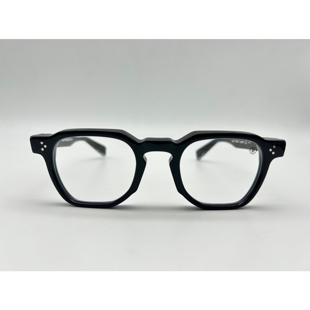 ✅💎日本製造 💎[檸檬眼鏡] TVR 527 BLACK CLEAR 唐草雕刻鏡腳 日本製 限量款