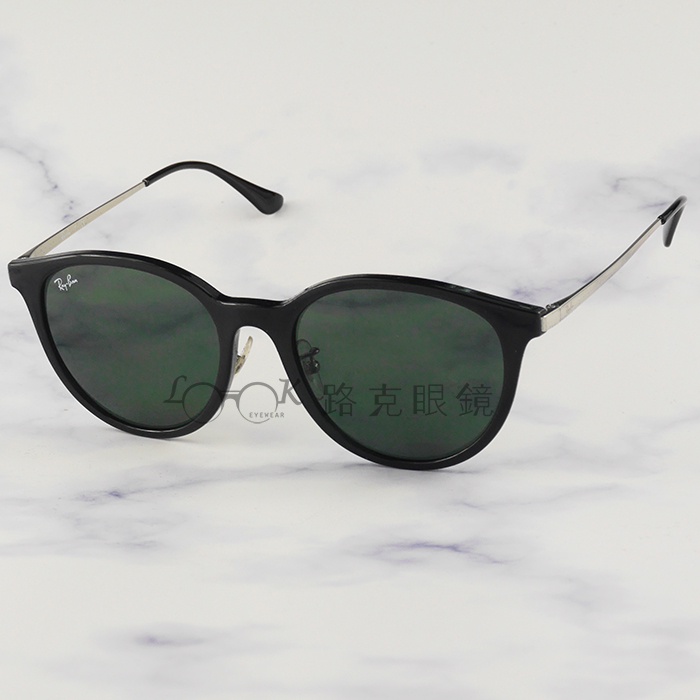 【LOOK路克眼鏡】RayBan 雷朋 太陽眼鏡 墨綠鏡片 金屬鏡腳 RB4334D 6292 71
