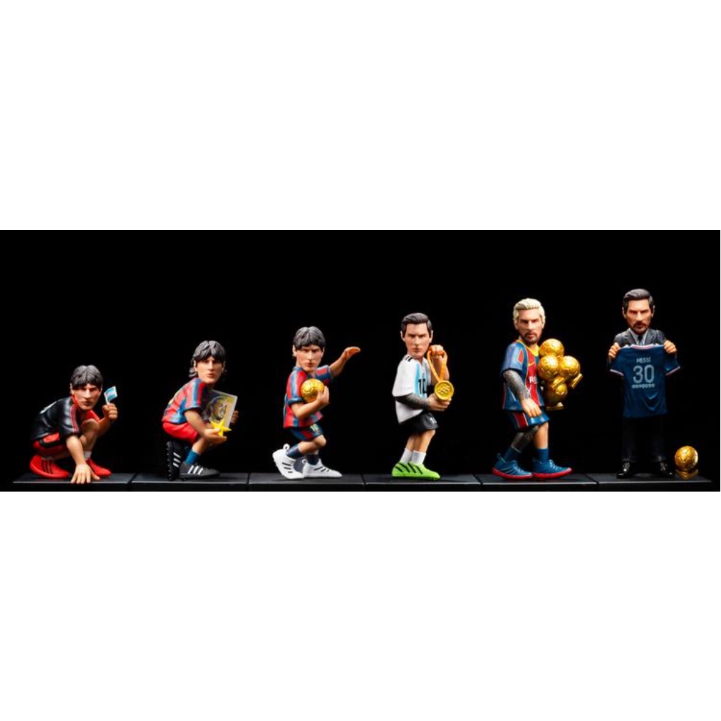 MOTION MODE 阿根廷Lionel Messi  6大時期經典公仔