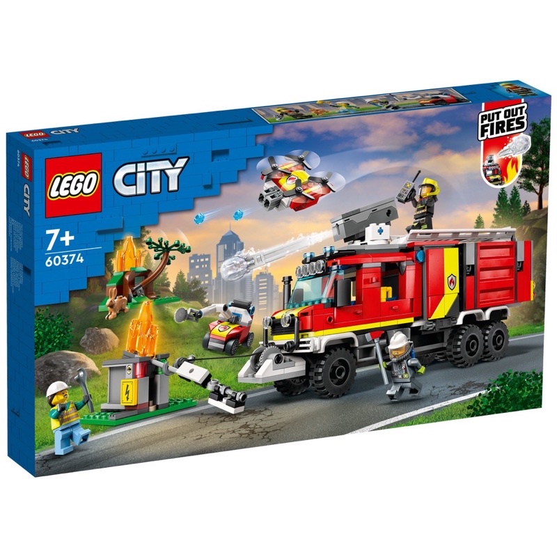 Home&amp;brick LEGO 60374 消防指揮車 City