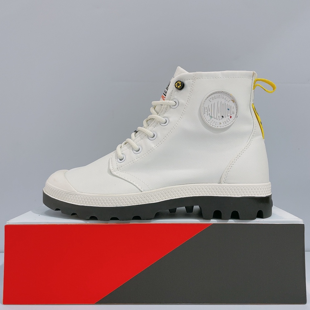 PALLADIUM PAMPA RCYCL WP+ 男女款 白色 再生科技材質 防水 雨鞋 77233-116