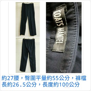 (出清）COATS MANTEL義大利製藍色長褲（240220）❤️更多好商品進賣場