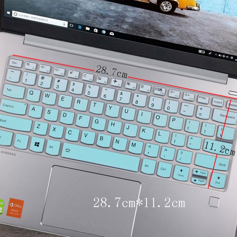 LENOVO 矽膠鍵盤保護套適用於 14 英寸聯想ideapad 320-14ISK V330-14ISK V330-1