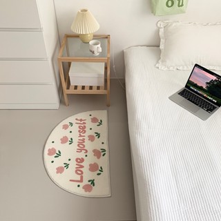 ★Feiya★🇹🇼臺灣現貨 韓系小花 花卉 超柔防滑地毯 地毯 印花地墊 腳踏墊 40*60cm 吸水地墊