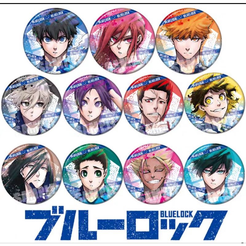 【現貨】藍色監獄 胸章 勳章 潔淨世一 蜂樂回千切豹馬 國神煉 動漫周邊C