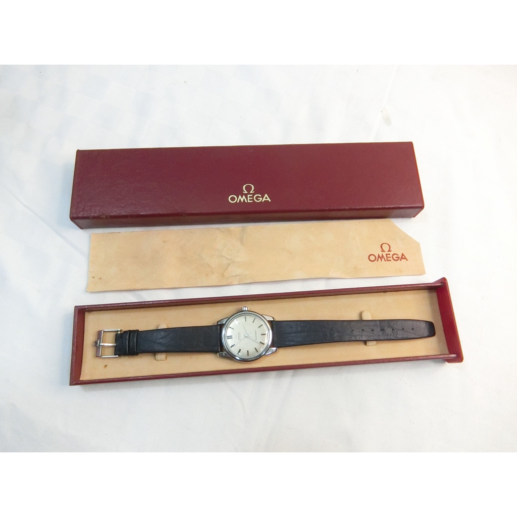 (h4) 早期古董 OMEGA 薄型 自動上鍊 機械錶