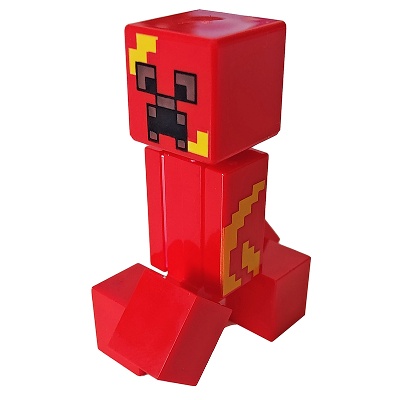 AndyPB 樂高LEGO 紅色 人偶/爆炸苦力怕/自盒組21177/麥塊  [min108] Creeper 苦力帕