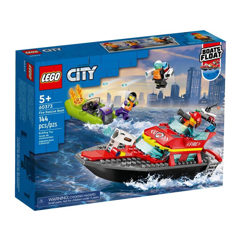 RUBY LEGO 樂高 60373 消防救援船 City 城市系列
