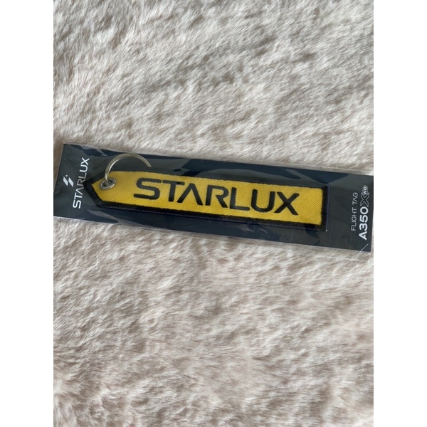 星宇航空STARLUX-A350飄帶鑰匙圈/飛機吊飾/飛機飄帶