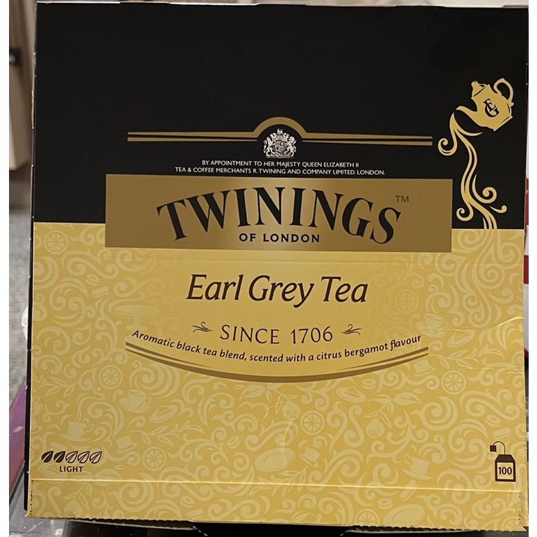 Twinings 皇家伯爵茶 （100入）/盒