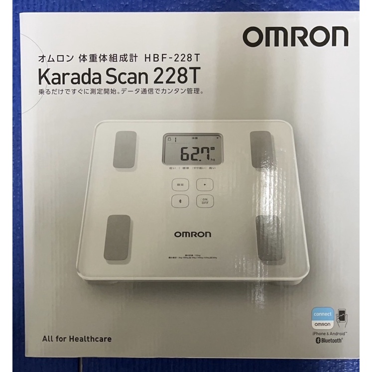 尾牙抽中 OMRON 藍牙體重體脂肪計 HBF-228T